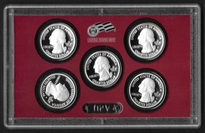 2010-S America the Beautiful Quarters Proof  et ATB 90% Silver - Image 1 of 4