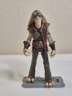 Figura de acción Hasbro Star Wars EP1 The Phantom Menace Captain Tarpals 1999 Foto 1 de 4