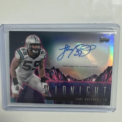 2024 Midnight Luke Kuechly Auto Autograph Panthers - Image 1 of 2