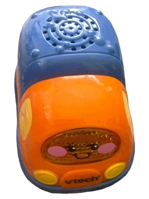 VTech Tut Tut Baby Flitzer Voiture Jouet à Tirer Bleu Orange - Photo 1/3