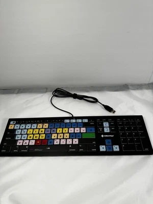 Editors Keys Avid Media Composer Back Lit Keyboard Model EK-KB-BLW - Image 1 of 4