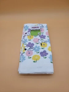 Peanuts New With Tags 2025 Spring Floral Kitchen Towel Pack Of 2 - Picture 1 of 12