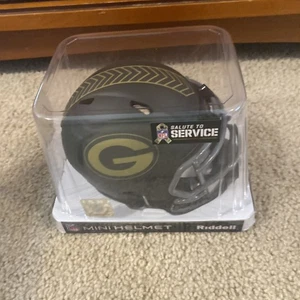 Green Bay Packers Riddell 2025 Salute to Service Speed Mini Helm - Bild 1 von 5