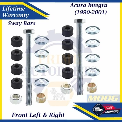 Barras de balanço dianteiras MOOG OEM para 1990-2001 Acura Integra garantia vitalícia - Imagem 1 de 4