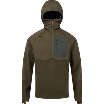 DRAKE MST Offset 2.0 Green Timber Half Zip Hoodie (DW0030-GTB) - Image 1 of 4