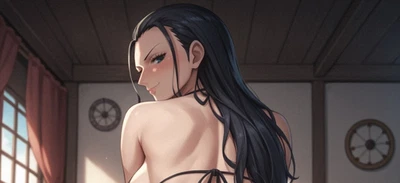 One Piece Nico Robin full artwork waifu anime print #13 - Image 1 of 4