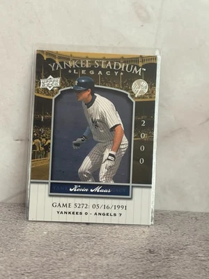 UD Yankee Stadium Legacy Collection 2008 #5272 Kevin Maas Foto 1 de 2