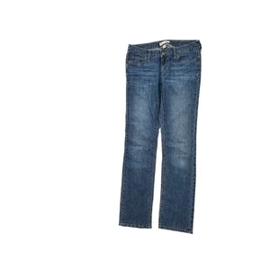 Banana Republic gerades Bein Damengröße 4 dunkle Waschung blau Denim Jeans - Bild 1 von 5
