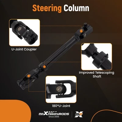 Lower Intermediate Steering Shaft For Ford F150 Truck with Coupler 2004 2005-08 - Image 1 of 4