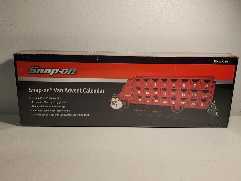 2022 Snap-on Tools Advent Calendar SSX22P150 Gift Holiday Christmas