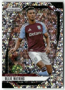 2024-25 Panini Prizm Premier League N. 64 Ollie Watkins Disco Prizm - Foto 1 di 2