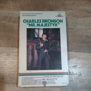 Rare Vintage Mr. Majestyk VHS 1974, 1984 MGM Big Box Release Charles Bronson - Picture 1 of 5