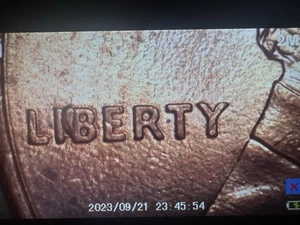 1999 P Lincoln Penny Error Die Chip - Picture 1 of 4