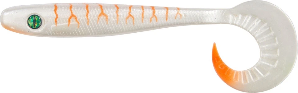 Balzer Shirasu Pike Collector Twister 12,5cm 13g Albino Gummiköder Gummifisch DA