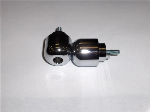 Chrome BAR ENDS BE217C Vortex Aluminum Handlebar Weight Sliders CBR1000RR 600RR - Image 1 of 1