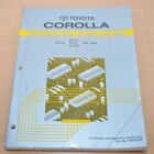 Toyota Corolla AE101 EE10 CE100 Elektrische Schaltpl&#228;ne 1992 Werkstatthandbuch