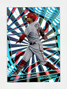 2022 Panini Chronicles Revolution Sunburst #31 Joey Votto /50 Cincinnati Reds