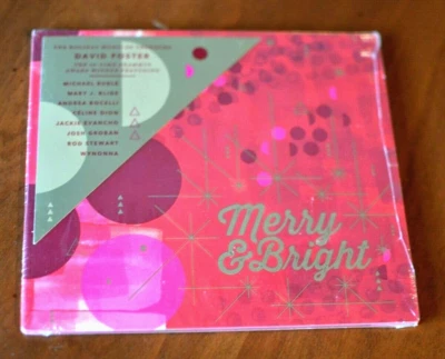Merry & Bright ~ Christmas Music of David Foster / Rod Stewart, Mary J Blige NEW Foto 1 de 4