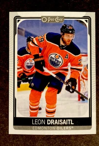 LEON DRAISAITL 2021-22 O-PEE-CHEE OPC BASE CARD #499 - EDMONTON OILERS STAR! - Picture 1 of 2