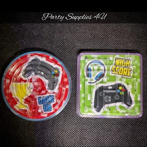 2 x Gamers Puzzle Mazes/Party/Bag Filler/Kids/Fun/Game/Fidget/Toy/PS4/PS5/XBOX - Picture 1 of 5