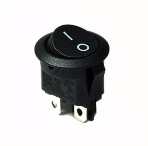 50 Stck. Ein-Aus Rund LICHT Wippschalter RL3-4(R) 4P DPST keine Lampe 10A 125V RLEIL - Bild 1 von 7