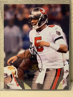 Foto firmada por Josh Freeman de los Tampa Bay Buccaneers 8x10 JSA Foto 1 de 4