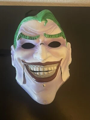 Adult Clown Mask for Halloween  Bar-the Joker Mask Scary - Image 1 of 4
