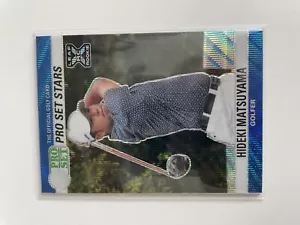 2021 Pro Set Stars Hideki Matsuyama XRC Blue Wave #/30 - Picture 1 of 1