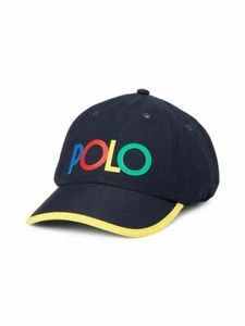 Polo Ralph Lauren TECH 3D LOGO Pony Adjustable Bungee Navy Baseball Cap Hat OS - Picture 1 of 3