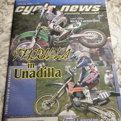 Cycle News Magazine July 25, 2001 - Image 1 of 4