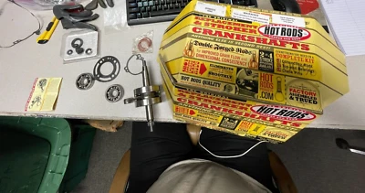 Новый из старых запасов Hot Rods неполный комплект нижнего конца подходит: 06-13 Kawasaki KX65 4065 - Изображение 1 из 4