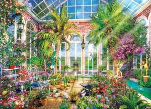 Eurographics Glass Garden by Dominic Davison 1000 piece jigsaw puzzle - Picture 1 of 1