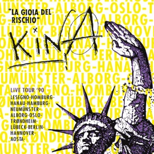 Kina - La Gioia Del Rischio LP + CD Spittle Records classic Italian HC Punk - Foto 1 di 1