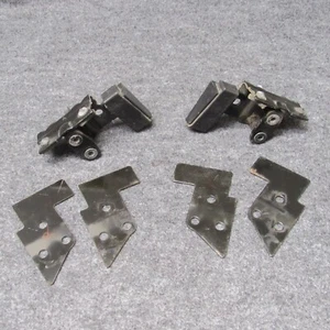 2007-13 Avalanche Middle Cargo Tailgate Latch Strikers w/ Shims LH RH PAIR 71001 - Picture 1 of 7