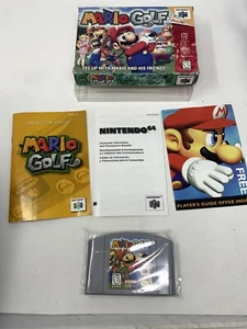 Mario Golf (Nintendo 64 N64) Complete in Box with instructions! Authentic! - Picture 1 of 12