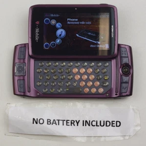 Orchid Purple Sharp Sidekick LX (2009) (PV300) for T-Mobile - SMALL ISSUE! - Picture 1 of 8