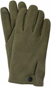 Neu mit Etikett neu UGG Australia Lederhandschuhe Druckknopflasche Spleißbelüftung Ermüdung grün Large - Bild 1 von 1