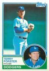 1983 Topps Dodgers Baseball U-Pick 40-775 Complete Your Set Nm.