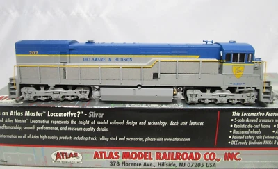 Atlas HO D&H Delaware Hudson GE U30C Diesel Locomotive #707 NOS 7334 DCC Ready - Image 1 of 4
