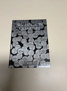 H E HARRIS 2581 Münzordner Washington State Quarters #2 2004-2008 P&D BUCH - Bild 1 von 5
