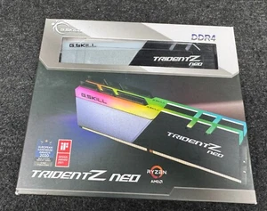 32GB G.SKILL Trident Z Neo (2x16GB)DDR4-3600 PC4-28800 RAM F4-3600C16D-32GTZNC - Afbeelding 1 van 1