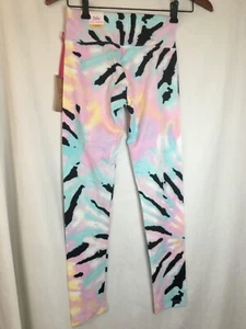 New Justice Pink tie Dye Leggings Pants girls Many sizes - Picture 1 of 4