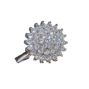 Beautiful Sparkling Cubic Zirconia Ring size 9. NEW! FREE SHIPPING IN THE USA! - Picture 1 of 2