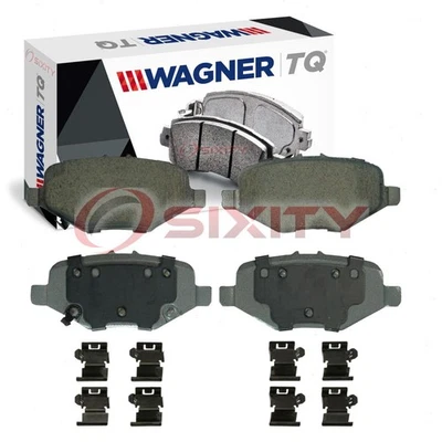 Комплект задних дисковых тормозных колодок Wagner TQ для 2013–2018 Lincoln MKT Braking Stopping ue - Изображение 1 из 4
