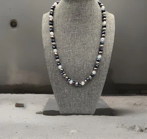 Y2K Vintage Dark Tone Sparkle Necklace - Picture 1 of 6