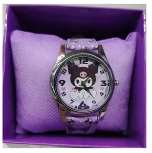 OROLOGIO KUROMI HELLO KITTY IDEA REGALO Fashion Girls Baddy Quarzo - Imagen 1 de 1