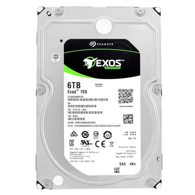 Seagate ST6000NM0105 6TB 7200Rpm 256Mb Cache SAS III 3,5 " Exos - Immagine 1 di 4