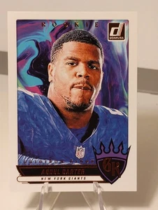Abdul Carter 2025 Panini Donruss Gridiron Kings RC #RGK-ACR New York Giants  - Picture 1 of 4