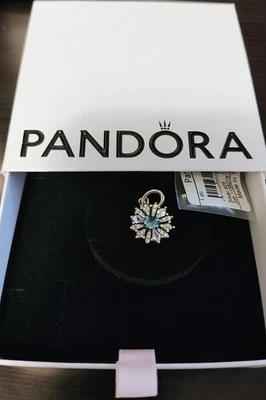 Nuevo 100% Auténtico Dije PANDORA Disney Frozen Queen Elsa Copo de Nieve 794209C01 Foto 1 de 4
