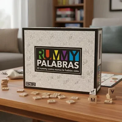 Rummy Palabras – Word-Building Family Game Spanish Edition  - Image 1 of 3
